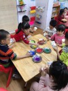 Các bé lớp A4 trường MN Ánh Dương