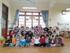 Trẻ vui tươi, háo hức khi chở lại trường sau kỳ nghỉ Tết và ảnh hưởng của dịch Covid 19