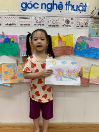Tranh vẽ của tôi đây