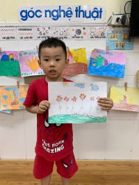 Tranh của mình đẹp không