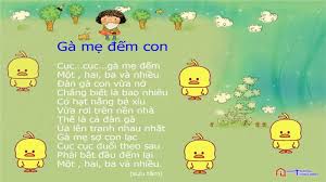 Gà mẹ đếm con