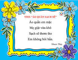Áo quần sạch sẽ