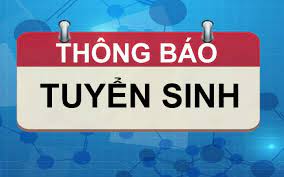THÔNG BÁO TUYỂN SINH