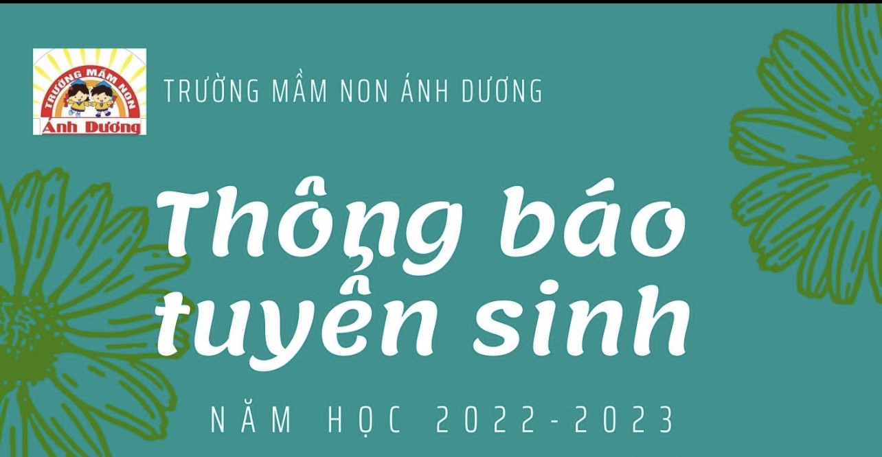 Thông báo tuyển sinh