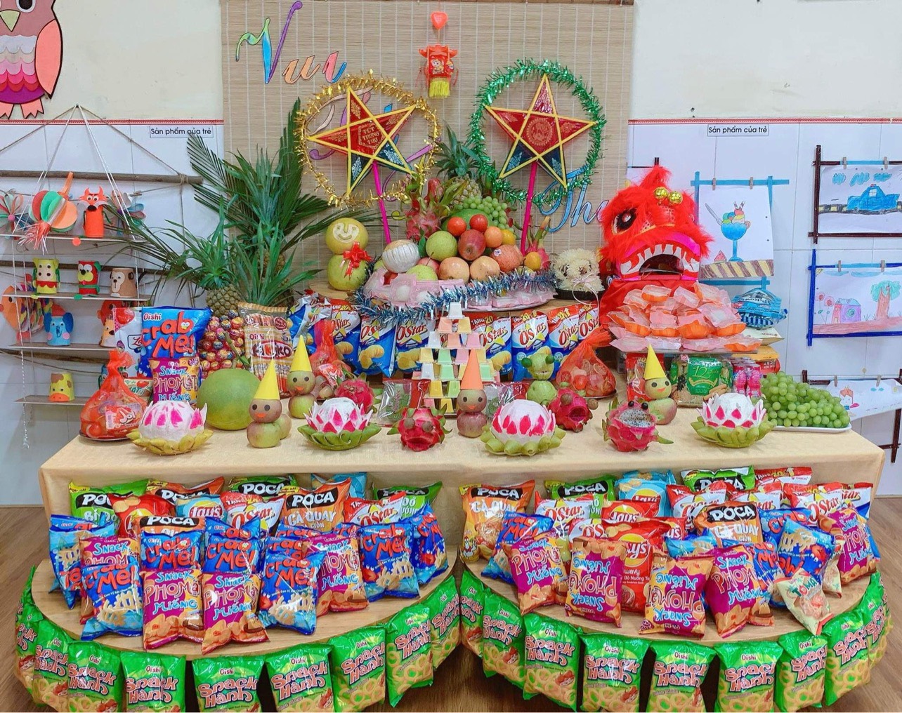 Mâm cỗ trông trăng