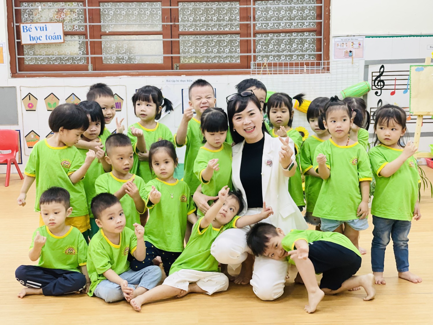Trường Mầm non Ánh Dương tổ chức hội thi Giáo viên dạy giỏi năm học 2022- 2023